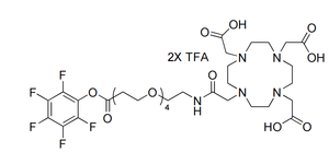 DOTA-tris(acid)-amido-PEG4-TFP ester
