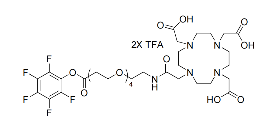 DOTA-tris(acid)-amido-PEG4-TFP ester