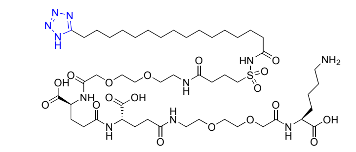 Somapacitan side chain