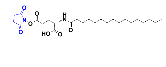 抑制剂注射级 99% Pal-Glu(OSU)-OH