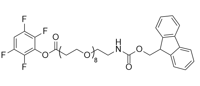 Fmoc-NH-PEG8-PFP ester