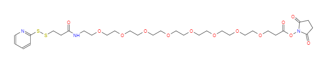 SPDP-PEG8-NHS ester