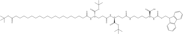 Fmoc-Lys-γGlu-γGlu-C20diacid