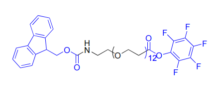 FMOC-N-amido- PEG12-PFP-ester
