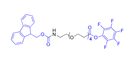 Fmoc-NH-PEG12-TFP ester