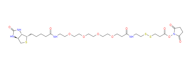 Biotin-PEG4-S-S-NHS