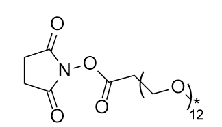  m- PEG12-NHS ester