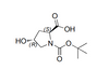 (2S,4R)-1-(tert-Butoxycarbonyl)-4-hydroxypyrrolidine-2-carboxylic acid