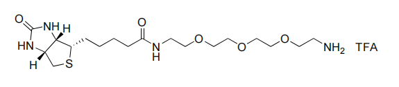  Biotin- PEG3-NH₃+TFA-