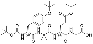 Boc-Tyr(tBu)-Aib-Glu(OtBu)-Gly-OH