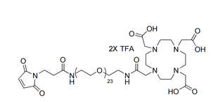 DOTA-tris(acid)-amido-dPEG23-Maleimide