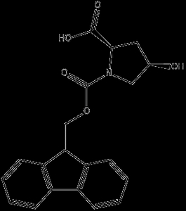 N-Fmoc-顺式-4-羟基-D-脯氨酸