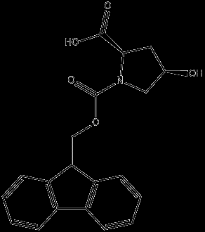 N-Fmoc-顺式-4-羟基-D-脯氨酸