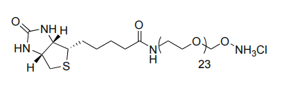 Biotin- PEG-oxyamine. HCl