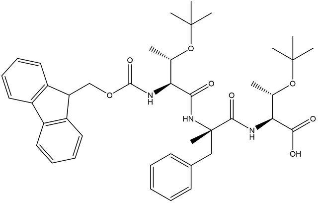 Fmoc-Thr(tBu)-α-Me-Phe-Thr(tBu)-OH