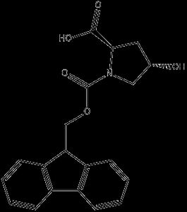 N-Fmoc-反式-4-羟基-D-脯氨酸