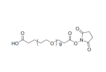 Acid-PEG9-NHS ester