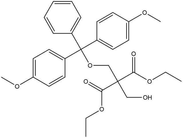 diethyl 2-hydroxymethyl-2-(4,4'-dimethoxytrityloxymethyl)malonate