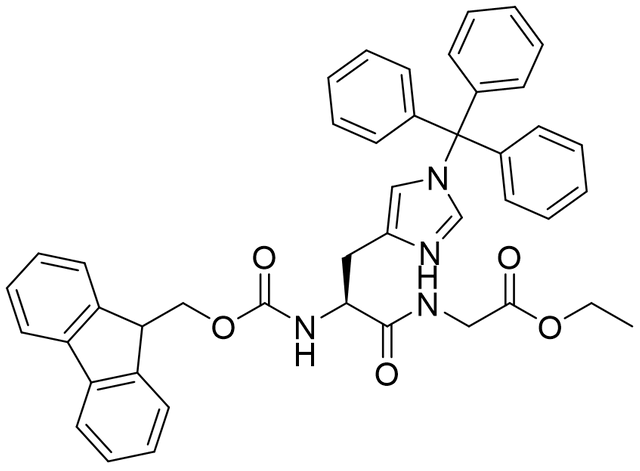 Fmoc-His(trt)-Aib-OEt
