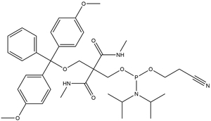 3-(4,4'-Dimethoxytrityloxy)-2,2-dicarboxymethylamido]propyl-(2-cyanoethyl)-(N,N-diisopropyl)-phosphoramidite
