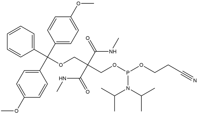 3-(4,4'-Dimethoxytrityloxy)-2,2-dicarboxymethylamido]propyl-(2-cyanoethyl)-(N,N-diisopropyl)-phosphoramidite