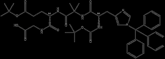 Boc-His(Trt)-Aib-Glu(OtBu)-Gly-OH
