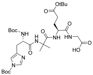 Boc-His(Boc)-Aib-Glu(OtBu)-Gly-OH