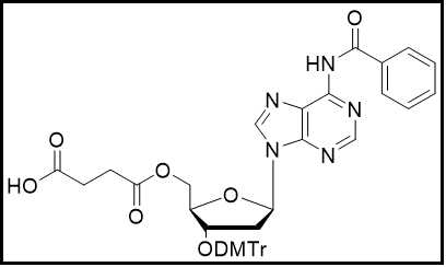 3'-ODMTr-2'-dA(Bz)-5'-succinate