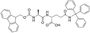 Fmoc-Ala-D-Gln(Trt)-OH
