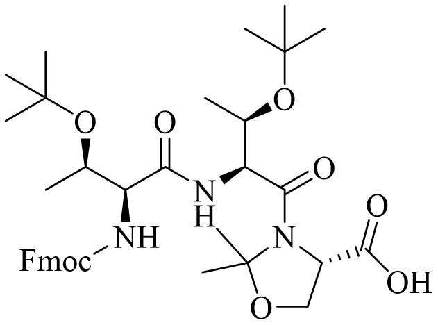 Fmoc-Thr(tBu)-Thr(tBu)-Ser[Psi(Me,Me)Pro]-OH