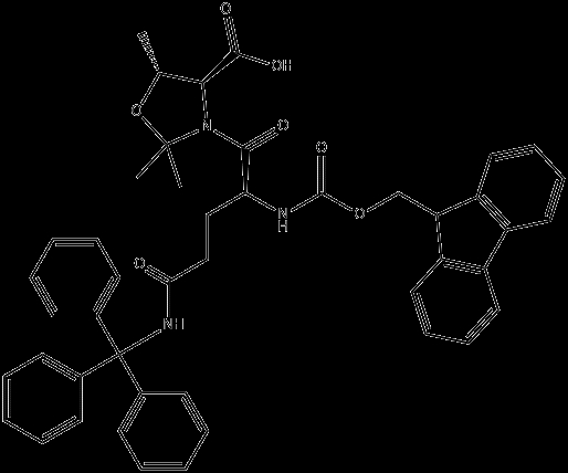 Fmoc-Gln(Trt)-Thr(Psi(Me,Me)Pro)-OH 
