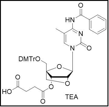 LNA-5-Me-C(Bz) Succinate, TEA salt