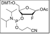 5-O-DMTr-1-O-Ac-2-F-2-deoxyribofuranose-3-CE-Phosphoramidite