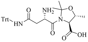 H-Asn(Trt)-Thr[Psi(Me,Me)Pro]-OH