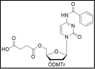 3'-ODMTr-2'-dC(Bz)-5'-succinate