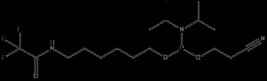 TFA-C6-amine-linker amidite