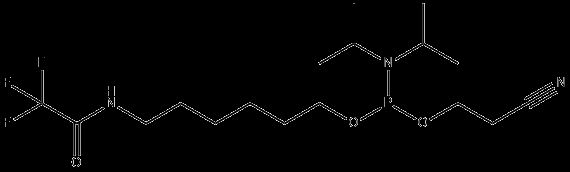 TFA-C6-amine-linker amidite