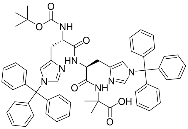 Boc-His(Trt)-His(Trt)-Aib-OH
