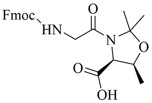 Fmoc-Gly-L-allo-Thr[Psi(Me,Me)Pro]-OH