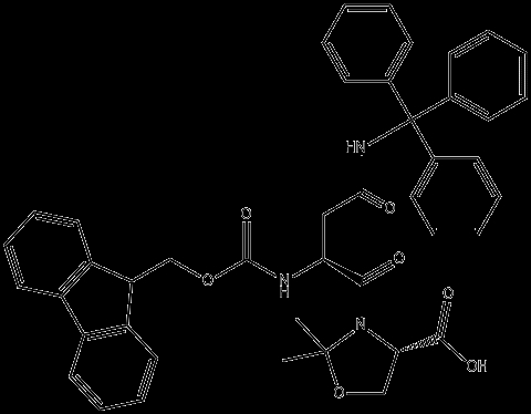 Fmoc-Asn(Trt)-Ser(Psi(Me,Me)Pro)-OH