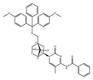 N4-Bz-DMT-2'-O-4'-C-Locked-5-Me-Cr