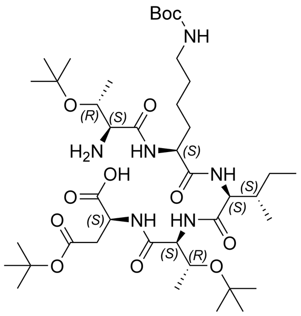H-Thr(Tbu)-Lys(Boc)-Ile-Thr(Tbu)-Asp(Otbu)-OH