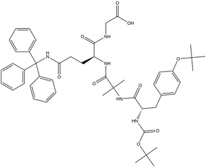 Boc-Tyr(tBu)-Aib-Gln(Trt)-Gly-OH