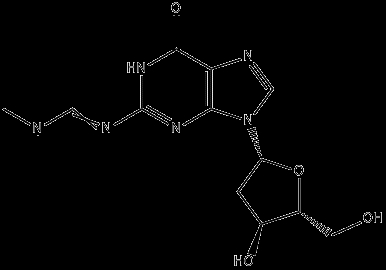 N2-dmf-2'-dG