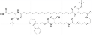 Fmoc-Lys[C20-OtBu-γ-Glu(OtBu)-AEEA]-OH
