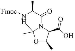 Fmoc-L-Ala-D-allo-Thr(Psi(Me,Me)Pro)-OH