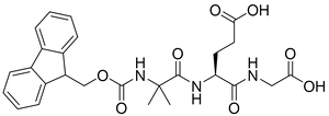 Fmoc-Aib-Glu-Gly-OH