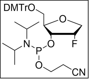 5-DMTr-2-F-1, 2-dideoxyribose-3-CE-Phosphoramidite