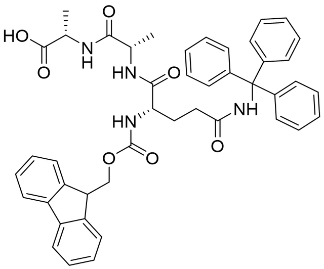 Fmoc-Gln(Trt)-Ala-Ala-OH