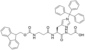 Fmoc-β-Ala-His(Trt)-Gly-OH
